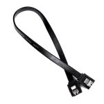 Kabel SATA 3 - III PC 30cm Black - Image 3