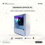 PC Rakitan Office i3 10100 H510 16GB NVME - Uranium White