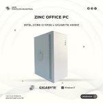 PC Rakitan Office i3 10100 H510 8GB NVME - Zinc White