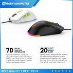 Fantech VX6 Phantom 2 Mouse Gaming RGB Macro Wired - White - Image 2