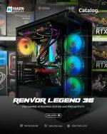 PC Rakitan Ryzen 5 5600 RTX 3060 12GB GDDR6 1TB NVME - Renvor Legend 36