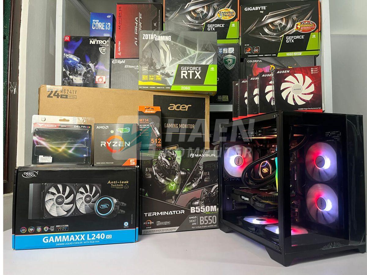 PC Rakitan Ryzen 5 5600 RTX 2060 6GB GDDR6 32GB RAM - Infinity Max 26 - Image 6