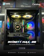PC Rakitan Ryzen 5 5600 RTX 2060 6GB GDDR6 32GB RAM - Infinity Max 26