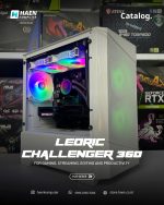 PC Rakitan Intel i5 12400 B760M 16GB RAM DDR5 RTX 3060 - Leoric Challenger 360