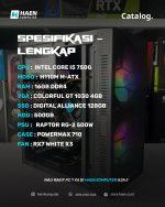 PC Rakitan Intel i5 7500 GT 1030 16GB RAM - PowerMax GT13 - Image 2