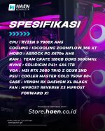 PC Rakitan Ryzen 9 7900X RTX 3080 RAM 128GB V2 - Image 2
