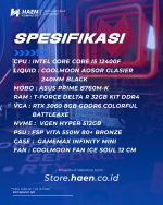 Rakitan Intel Core I5 12400F RTX 3060 BATTLEAXE VGEN 512GB - Image 2