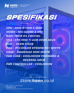Rakitan Ryzen 5 3500 GTX 1050 TI  SSD VGEN 512GB - Image 2