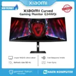 Monitor Xiaomi G34WQI Gaming Curved 34 Inch IPS QHD 180Hz Ultra Wide