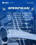 Rakitan Intel Core I5 13400  | RTX 4060 8gb Gddr6 Igame White |  Nvme 1tb Team Group Mp455l Gen4x4 - Image 2