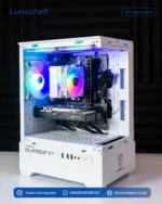 PC Gaming Intel i5-10400F + GTX 1650 4GB  NVMe 512GB & 16GB DDR4 White Case - LunaShell - Image 10
