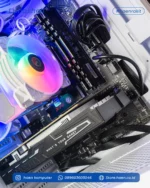 PC Gaming Intel i5-10400F + GTX 1650 4GB  NVMe 512GB & 16GB DDR4 White Case - LunaShell - Image 9