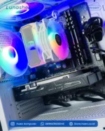 PC Gaming Intel i5-10400F + GTX 1650 4GB  NVMe 512GB & 16GB DDR4 White Case - LunaShell - Image 8