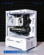 PC Gaming Intel i5-10400F + GTX 1650 4GB  NVMe 512GB & 16GB DDR4 White Case - LunaShell - Image 6