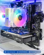 PC Gaming Intel i5-10400F + GTX 1650 4GB  NVMe 512GB & 16GB DDR4 White Case - LunaShell - Image 4
