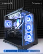 Rakitan PC Intel Core I5 12400F | RTX 3060 12GB Msi Gaming X | 32Gb DDR4 Delta T-Force | MIDNIGHT - Image 3