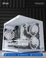 PC Rakitan Compact Intel i5 14400F | RTX 4060 8GB GDDR6 White Aesthetic - EIRLYS - Image 7