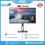 Monitor AOC 24V5/BK 23.8 Inch IPS FHD 75Hz