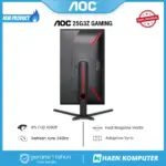 Monitor AOC 25G3Z GAMING 24.5 Inch IPS FHD 240Hz - Image 4