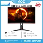 Monitor AOC C24G2 GAMING CURVED 24 Inch VA FHD 165Hz