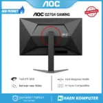 Monitor AOC Q27G4 GAMING 27 Inch IPS QHD 180Hz - Image 3