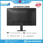 Monitor LG 24U421A CURVE 24 Inch VA FHD 100Hz USB-C - Image 4