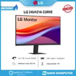 Monitor LG 24U421A CURVE 24 Inch VA FHD 100Hz USB-C - Image 2