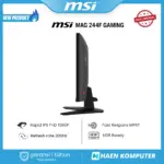 Monitor MSI MAG 244F GAMING 24 Inch RAPID IPS FHD 200Hz - Image 2