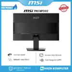 Monitor MSI PRO MP2412 24 Inch VA FHD 100Hz - Image 4
