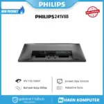 Monitor Philips 241V8B 24 Inch IPS FHD 100Hz - Image 6