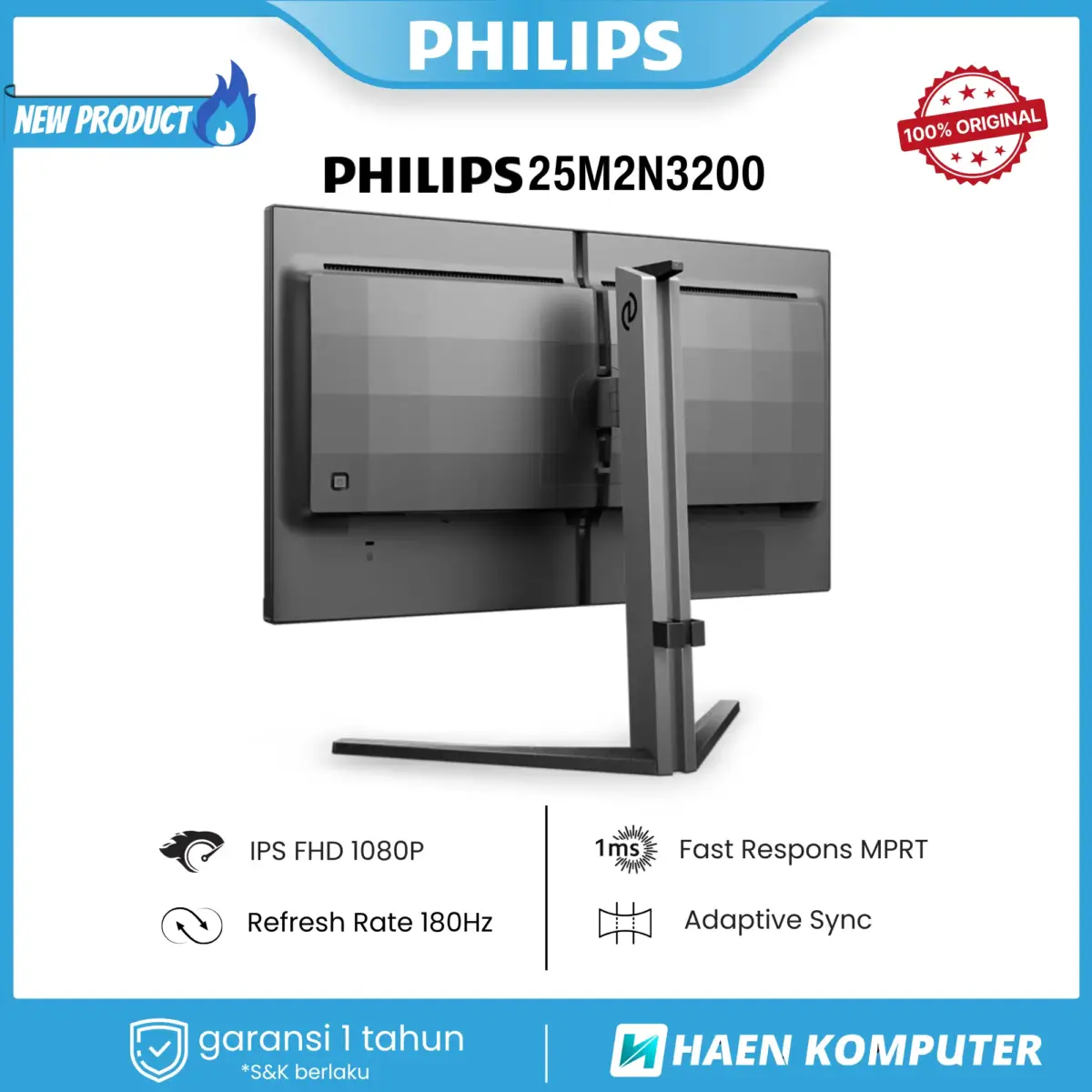 Monitor Philips 25M2N3200 25 Inch IPS FHD 180Hz - Image 6