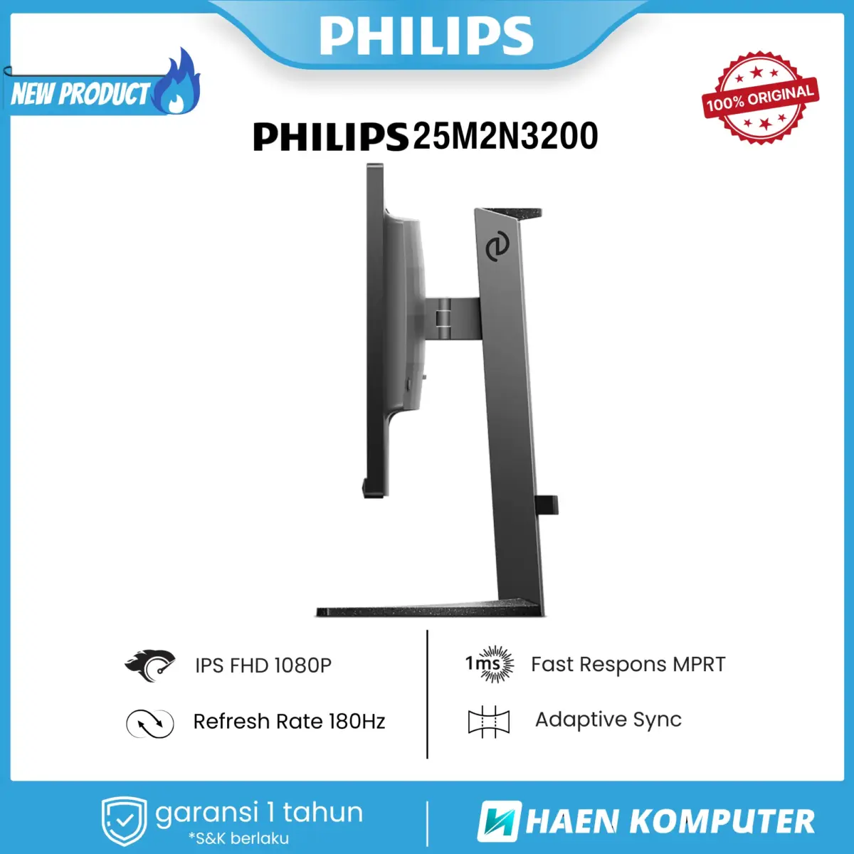 Monitor Philips 25M2N3200 25 Inch IPS FHD 180Hz - Image 5