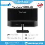 Monitor ViewSonic VA2432-MH 24 Inch IPS FHD 75Hz SPEAKER - Image 5