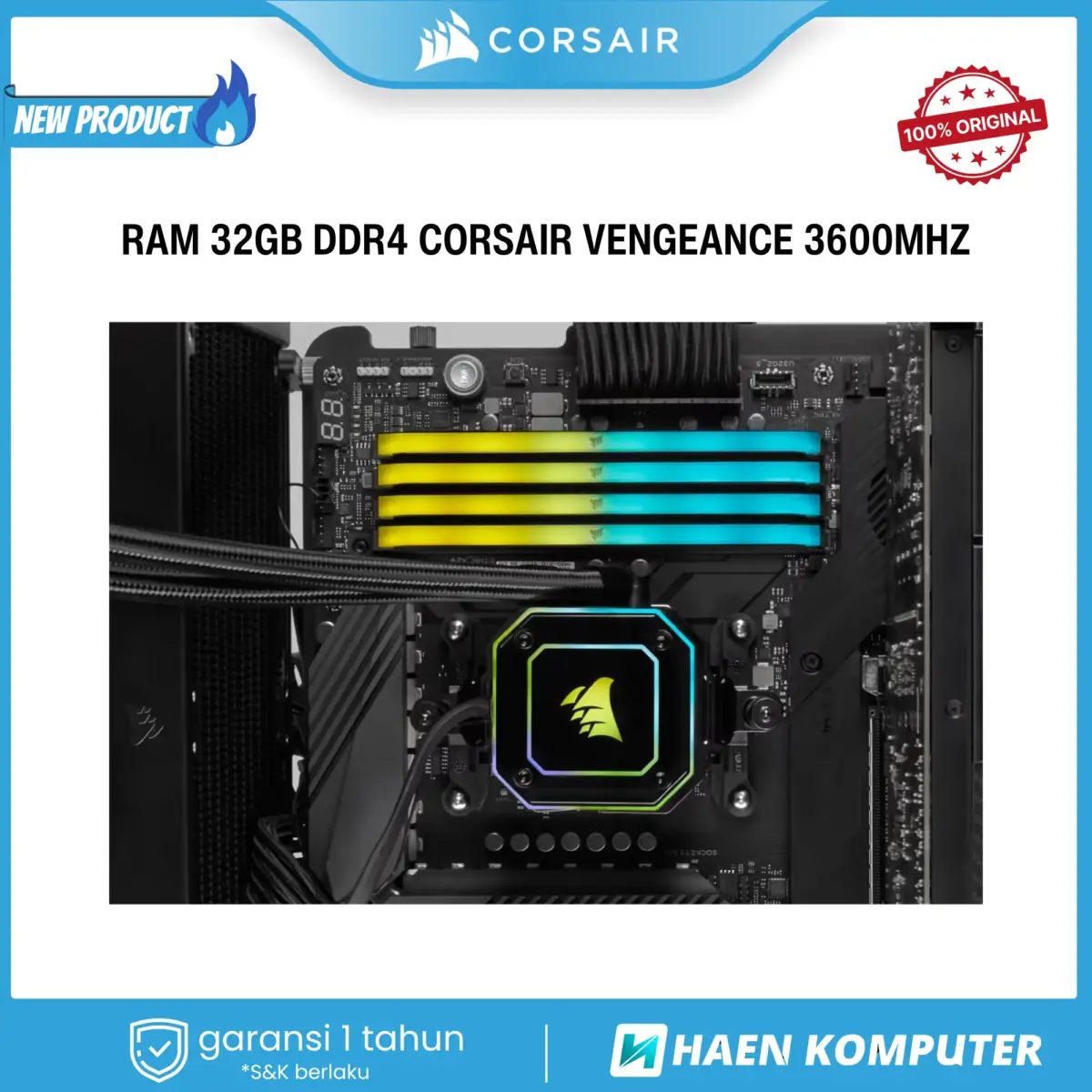 RAM 32GB DDR4 3600MHZ CORSAIR VENGEANCE - Image 5