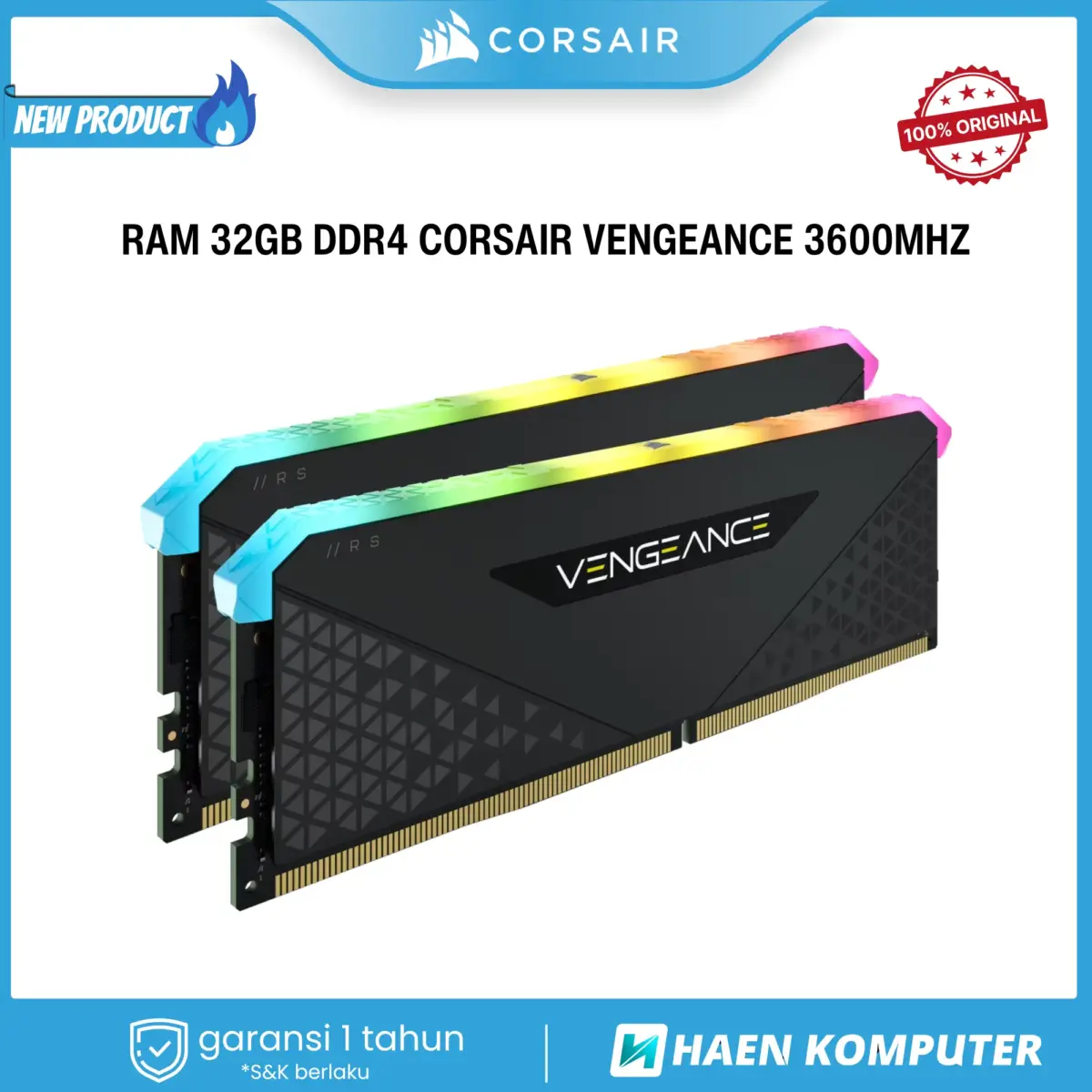 RAM 32GB DDR4 3600MHZ CORSAIR VENGEANCE - Image 4